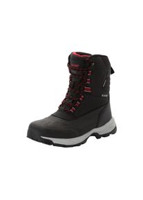 Winterstiefel Hi-Tec "Cairngorm 200 WP", Herren, Gr. 42, schwarz (schwarz, rot), Synthetik, mehrfarbig, Schuhe Winterstiefel, Snowboots, Winterboots, Winterschuhe, mit 200g Thinsulate Isolierung