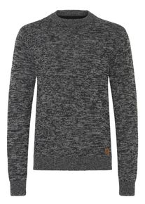 Strickfleece-Pullover Blend "Strickpullover BHDanno", Herren, Gr. S, schwarz, Obermaterial: 70% Baumwolle CO recyc.. 30% Polyester Pol. recyc.., Pullover Strickfleece-Pullover