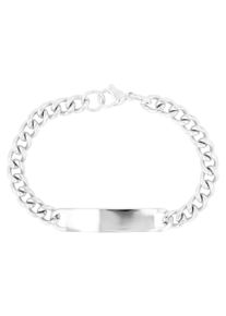 Adelia&acute;s Panzerarmband ADELIA&acute;S "Damen Armband &iquest; Panzerarmband aus Edelstahl 18 cm" Gr. 18, silber, Armb&auml;nder, Damen, Edelstahl, Panzerarmband