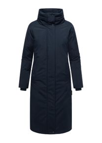 Wintermantel Navahoo "Wintermantel Traumbl&uuml;te 14", Damen, Gr. XXL, blau (navy), Obermaterial: 100% Polyester PES. Obermaterial: Futter: 100% Polyester PES. 100% Polyester PES., M&auml;ntel Wintermantel