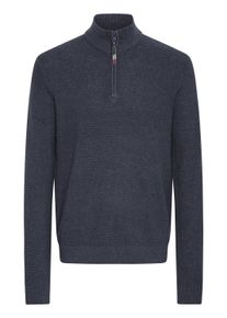 Troyer FQ1924 "Troyer FQGRANBY", Herren, Gr. L, blau (salute melange), Obermaterial: 100% Baumwolle CO., Pullover Troyer