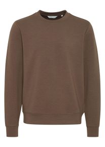 Longpullover Casual Friday "Sweatshirt CFSebastian", Herren, Gr. S, braun (major braun), Obermaterial: 80% Viskose CV. 13% Polyester PES. 7% Elasthan EL., Sweatshirts Longpullover