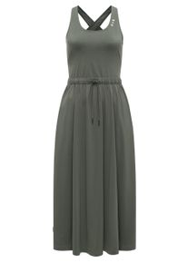 Shirtkleid Ragwear "Shirtkleid Mauglia YOUMODO", Damen, Gr. M, N-Gr, gr&uuml;n (schwarz olive), Obermaterial: 68% Modal CMD. 32% Polyester PES., Kleider Shirtkleid