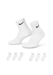 Sportsocken Nike "EVERYDAY CUSHIONED TRAINING ANKLE S", Herren, Gr. S (34/37), wei&szlig;, Obermaterial: 100% Textilmaterial, Socken Sportsocken, f&uuml;r Fitness-Workout, mit Dri-FIT-Technologie, dicke Terry-Sohle, Topseller