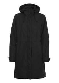 Winterjacke North Bend "Wintermantel NBMalika W W-PRO 8.000 mit wasserdichter Beschichtung", Damen, Gr. 38, schwarz, Obermaterial: 100% Polyester PES., Jacken Winterjacke