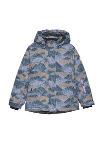 Skijacke Color Kids "Skijacke COSki", M&auml;dchen, Gr. 98, blau (turbulence), Obermaterial: 100% Polyester PES., regular fit normal, Jacken Skijacke