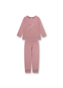 Schlafanzug Sanetta "Pyjama", M&auml;dchen, Gr. 140, pink (rosa), Obermaterial: 100% Baumwolle CO(Bio)., Homewear-Sets Schlafanzug