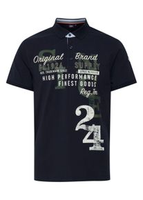 Poloshirt FQ1924 "Poloshirt FQRagnar", Herren, Gr. S, blau (navy blazer), Obermaterial: 100% Baumwolle CO., regular fit normal, Shirts Poloshirt