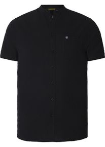 Kurzarmhemd Jan Vanderstorm "Kurzarmhemd ALBART", Herren, Gr. 4XL, weit, schwarz, Obermaterial: 100% Baumwolle CO., Hemden Kurzarmhemd