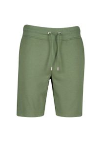 Bermudas Gant "Shorts Regular Shield Sweat Shorts", Herren, Gr. M, N-Gr, gr&uuml;n (gr&uuml;n (dry herb)), Obermaterial: 87% Baumwolle CO. 13% Polyester PES., Hosen Bermudas