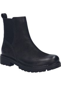 Stiefelette Josef Seibel "Melinda 30, schwarz", Damen, Gr. 43, schwarz, Obermaterial: 100% Rindsleder Leather cow., Schuhe Stiefelette