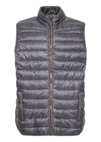 Steppweste Blend "Steppweste BHOuterwear", Herren, Gr. S, grau (iron gate), Obermaterial: 100% Polyester PES., Westen Steppweste