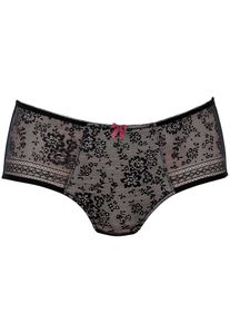 Taillenslip Anita "Taillenslip Fleur", Damen, Gr. 36, schwarz, Obermaterial: 80% Polyamid PA. 20% Elasthan EL., Unterhosen Taillenslip