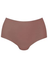 High-Waist-Slip Anita "High Waist Essentials", Damen, Gr. SM, rot (berry), Stoff, Obermaterial: 80% Polyamid PA. 20% Elasthan EL., Unterhosen High-Waist-Slip