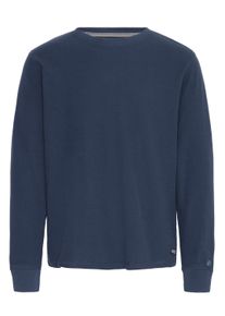 Longsleeve Blend "Longsleeve BHTee", Herren, Gr. XL, blau (marineblaus), Obermaterial: 100% Baumwolle CO., Shirts Longsleeve