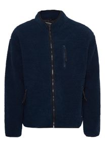 Kapuzensweatjacke Blend "Kapuzensweatjacke BHSweatshirt", Herren, Gr. L, blau (marineblaus), Obermaterial: 100% Polyester PES., Sweatjacken Kapuzensweatjacke