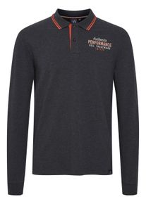 Langarmshirt FQ1924 "Langarmshirt FQWidar", Damen, Gr. S, grau (charcoal mix), Obermaterial: 87% Baumwolle CO. 8% Viskose CV. 5% Elasthan EL., Shirts Langarmshirt