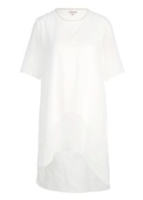 Kurzarmshirt Alba Moda "Shirt Shirt", Damen, Gr. 40, wei&szlig; (sanftes wei&szlig;), Obermaterial: 100% Polyester PES., Modern, normal, Shirts Kurzarmshirt