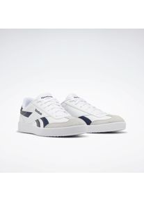 Sneaker Reebok CLASSIC "REEBOK SMASH EDGE S", Damen, Gr. 38,5, ftwwht, vecnav, pugry2, Leder, Synthetik, Schuhe Sneaker