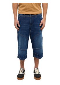 Shorts Mustang "Herren Style Fremont Shorts", Damen, Gr. 52, 904 dunkelblau, Denim/Jeans, 99% Baumwolle, 1% Elasthan, unifarben, straight fit, Hosen Shorts