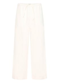 Leinenhose Casual Friday "Leinenhose CFEngo Linen", Damen, Gr. L, L&auml;nge 34, beige (marshmallow), Obermaterial: 100% Leinen LI., Hosen Leinenhose