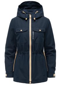 Outdoorjacke Marikoo "Marikoo Sohaa Damen Parka N132", Damen, Gr. XXL, blau (navy), Obermaterial: 100% Polyester PES., Jacken Outdoorjacke