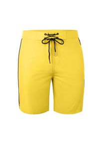 Badeshorts YEAZ "Badeshorts DAVEY", Herren, Gr. XL, US, gelb, Obermaterial: 92% Polyester PES. 8% Elasthan EL., Badehosen Badeshorts