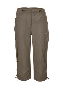 G.I.G.A. by Killtec 3/4-Hose "GS 31 WMN PNTS", Damen, Gr. 36, Normalgr&ouml;&szlig;en, braun (schlamm), Obermaterial: 92% Polyester, 8% Elasthan;Futter: 90% Polyester, 10% Baumwolle, G.I.G.A. DX BY KILLTEC, Hosen 3/4-Hose, Schnelltrocknende Caprihose mit verstellbaren Kordelz&uuml;gen