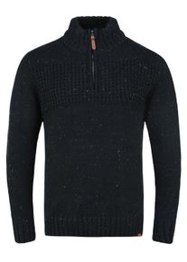 Troyer INDICODE "Troyer IDOslo", Herren, Gr. M, schwarz, Obermaterial: 97% Polyacryl PAN. 3% Polyamid PA., unifarben, normal, ohne Ausschnitt, Pullover Troyer