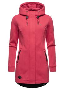 Kapuzensweatjacke Ragwear "Sweatjacke Letti Bonded", Damen, Gr. M, lila (raspberry), Obermaterial: 100% Polyester PES. Futter: 100% Polyester PES., Jacken Kapuzensweatjacke