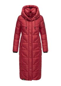 Steppmantel Navahoo "Steppmantel Waffelchen", Damen, Gr. L, rot (dunkelrot), Obermaterial: 100% Polyester PES. Obermaterial: Futter: 100% Polyester PES. 100% Polyester PES., M&auml;ntel Steppmantel