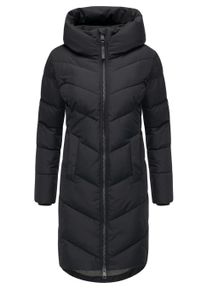 Steppmantel Ragwear "Steppmantel Natalin YOUMODO", Damen, Gr. L, schwarz, Obermaterial: 100% Polyester PES. Obermaterial: Futter: 100% Polyester PES. 100% Polyester PES., M&auml;ntel Steppmantel