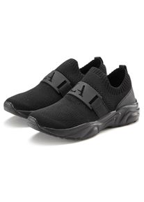 active by Lascana Sneaker LASCANA ACTIVE "Slip-On-Sneaker", Damen, Gr. 36, schwarz, Obermaterial: 100% Textilmaterial. Decksohle: 100% Textilmaterial. Futter: 100% Textilmaterial. Laufsohle: 100% Synthetik, unifarben, Basic, Schuhe Sneaker, Halbschuh, Freizeitschuh, Slipper, Chunky Sohle VEGAN