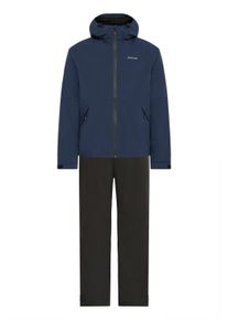 Regenjacke North Bend "Regenjacke NBGustonys M Set W-Pro 10000", Herren, Gr. XL, blau (navy blazer), Obermaterial: 100% Polyester PES., Jacken Regenjacke