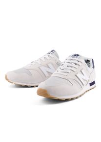 Sneaker New Balance "373", Herren, Gr. 44, sea salt, Leder, Synthetik, Textil, Schuhe Sneaker