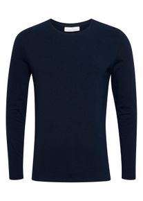 Langarmshirt Casual Friday "Langarmshirt CFTheo", Herren, Gr. XXL, blau (navy blazer), Obermaterial: 95% Baumwolle CO. 5% Elasthan EL., Shirts Langarmshirt