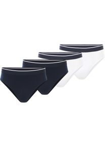 Slip Babista "4er Pack Sportslip DAMIGALLO", Herren, Gr. XXL, wei&szlig;, Obermaterial: 95% Baumwolle CO. 5% Elasthan EL., Unterhosen Slip