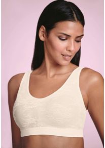 Bralette ANITA SINCE 1886 "Essential Lace", Damen, Gr. S, N-Gr, crystal, Jersey, Obermaterial: 62% Polyamid, 38% Elasthan, unifarben, BHs Bralette