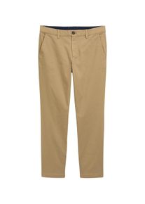Chinohose Tom Tailor, Herren, Gr. 30, L&auml;nge 34, beige (everglade beige), Web, Obermaterial: 97% Baumwolle, 3% Elasthan. Futter: 100% Baumwolle, unifarben, regular fit kn&ouml;chellang, Hosen Chinohose, mit Taschenunif