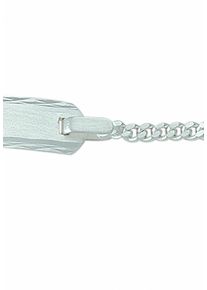 Adelia&acute;s Silberarmband ADELIA&acute;S "925 Silber Flach Panzer Armband 14 cm &Oslash; 1,8 mm" Gr. 14, silber, Armb&auml;nder, Damen, Silber 925 (Sterlingsilber), Silberarmband