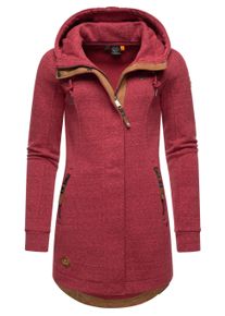 Sweatjacke Ragwear "Sweatjacke Letty Intl.", Damen, Gr. S, pink (raspberry23), Obermaterial: 54% Polyester PES. 41% Baumwolle CO. 5% Viskose CV. Futter: 54% Polyester PES. 41% Baumwolle CO. 5% Viskose CV., Sweatjacken Sweatjacke