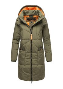 Steppmantel Navahoo "Steppmantel Bliblablubb 14", Damen, Gr. M, gr&uuml;n (olive forest), Obermaterial: 100% Polyester Pol. recyc.. Obermaterial: Futter: 100% Polyester Pol. recyc.. 100% Polyester Pol. recyc.., M&auml;ntel Steppmantel