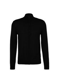 JOOP! Sweatshirt JOOP "Strickjacke JK-06Davis", Herren, Gr. XL, schwarz, Obermaterial: 100% Wolle mw., Sweatshirts Sweatshirt