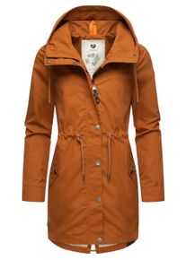 Parka Ragwear "Parka Canny", Damen, Gr. M, braun (cinnamon24), Obermaterial: 65% Polyester PES. 35% Baumwolle CO., Jacken Parka