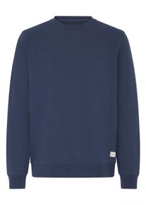 Longpullover Blend "Sweater BHKusal", Herren, Gr. XL, blau (marineblaus), Obermaterial: 60% Baumwolle CO. 40% Polyester PES., Pullover Longpullover