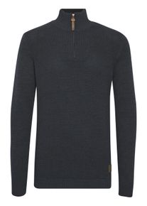 !Solid Troyer SOLID "Troyer SDTommy", Herren, Gr. XL, blau (ins bl mel), Obermaterial: 50% Baumwolle CO. 50% Polyacryl PAN., Pullover Troyer