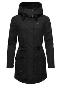 Parka Ragwear "Outdoorjacke Alysa", Damen, Gr. XXL, schwarz, Obermaterial: 100% Polyester PES. Obermaterial: Futter: 100% Polyester PES., Jacken Parka