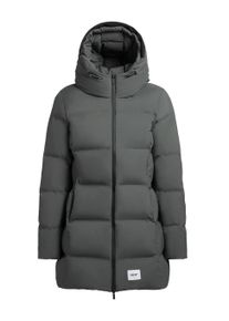 Kurzmantel Khujo "Kurzmantel Tanare4", Damen, Gr. S, gr&uuml;n (foam gr&uuml;n), Obermaterial: 100% Polyester PES. Obermaterial: Futter: 100% Nylon NY. 100% Polyester PES., M&auml;ntel Kurzmantel