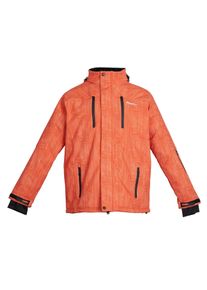 Softshelljacke DEPROC Active "CHICOPEE WOMEN", Damen, Gr. 36 (S), orange, 96% Polyester; 4% Elasthan, Windstopperb&uuml;ndchen mit Daumenl&ouml;chern,mit Schneefang,mit verstellbarem Klettverschluss, Jacken Softshelljacke, auch in Gro&szlig;en Gr&ouml;&szlig;en erh&auml;ltlich