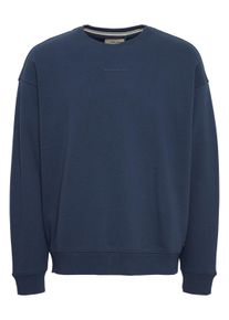 Longpullover Blend "Sweatshirt BHSweatshirt", Herren, Gr. S, blau (marineblaus), Obermaterial: 60% Baumwolle CO. 40% Polyester PES., Pullover Longpullover